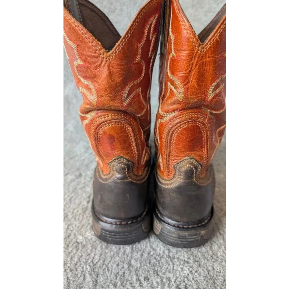 Ariat Men's WORKHOG Wide Square Steel Toe Work Boot Size 10EE F2413-18